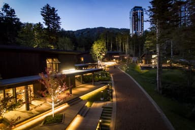 【トマム】ホタルストリート夏の夜イメージ