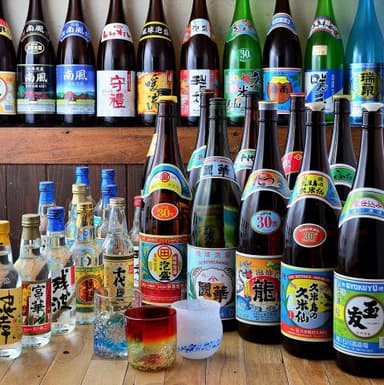 泡盛各種500円から