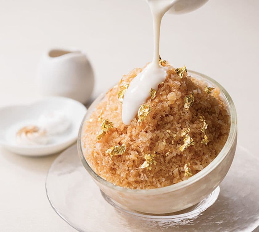 まるで“食べる”アールグレイティー
4種の味わいで愉しむ、夏季限定・紅茶のかき氷
2019年5月1日（水・祝）より ホテル阪急インターナショナルにて