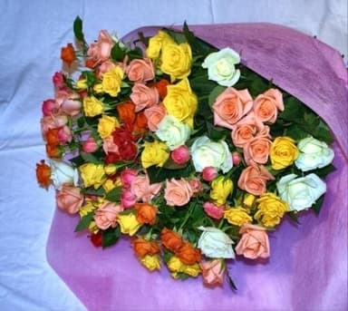 花束ギフトミックス50本