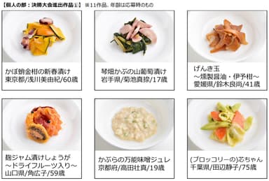個人の部(1)
