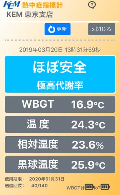 WEB画面 例1