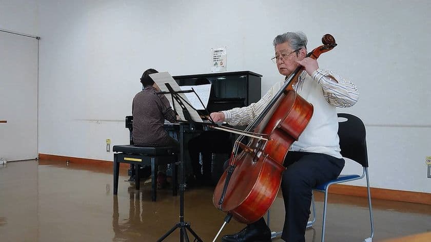 大人から始めるチェロの動画「おじいさんのチェロ」を公開　
～アヴェ・マリアにあこがれたおじいさん～