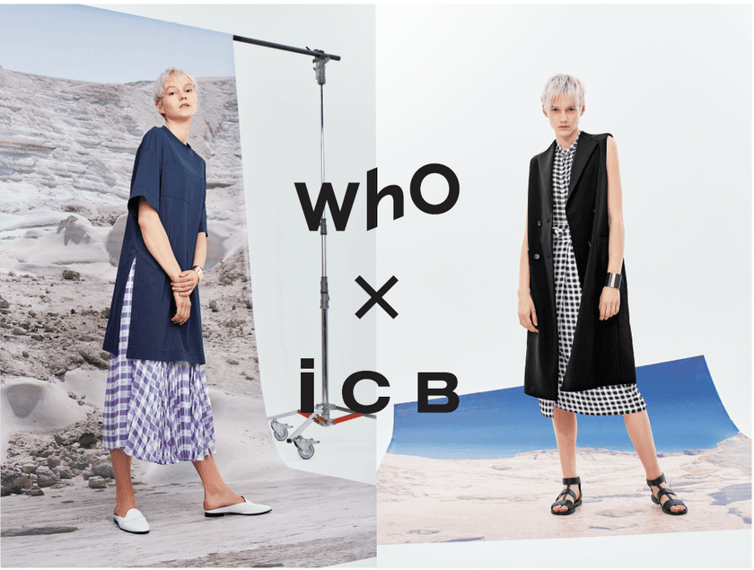 壁紙ブランド「WhO(フー)」が
ファッションブランド「ICB」とコラボレーション　
壁紙7点を2019年5月15日(水)より販売スタート