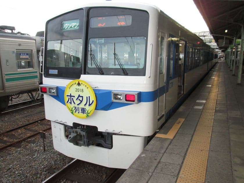 初夏の夜は幻想的なホタル観賞へ　
秩父鉄道×東武動物公園「ホタル列車」運行　
車内でホタル観察＆ホタル観賞スポットへご案内