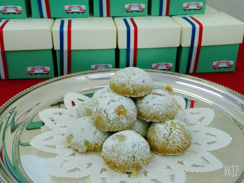 三陸鉄道、新たな土産菓子“気仙茶”ブールドネージュ
『緑の妖精』を発表、6/1発売