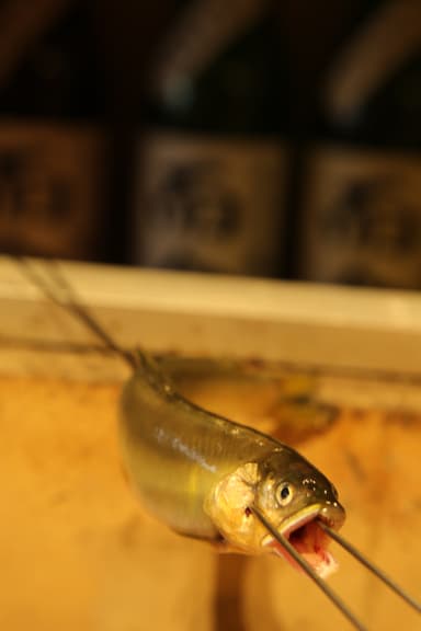 アユの塩焼き