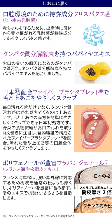 お口に届く