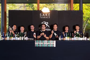 【星野エリア】村民食堂「サケテラス」蔵元集合