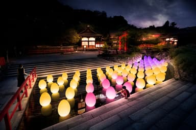 水面にたちつづける呼応する生命- 下鴨神社 御手洗池/ Autonomous Resonating Life on the Water - Mitarashi Pond at Shimogamo Shrine