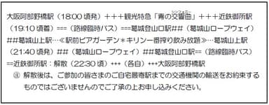 行程