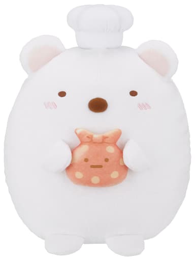 A賞：しろくまとふろしきパンぬいぐるみ
