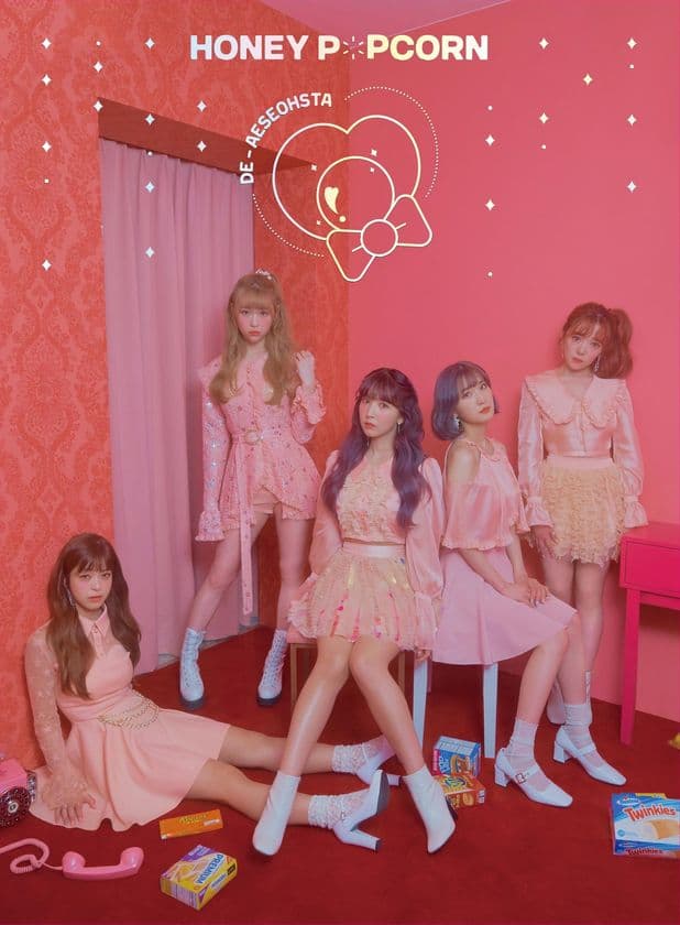 新メンバーと共に。日本人5人で挑むK-POP　
HONEY POPCORNセカンドミニアルバム 2019/7/5発売！
