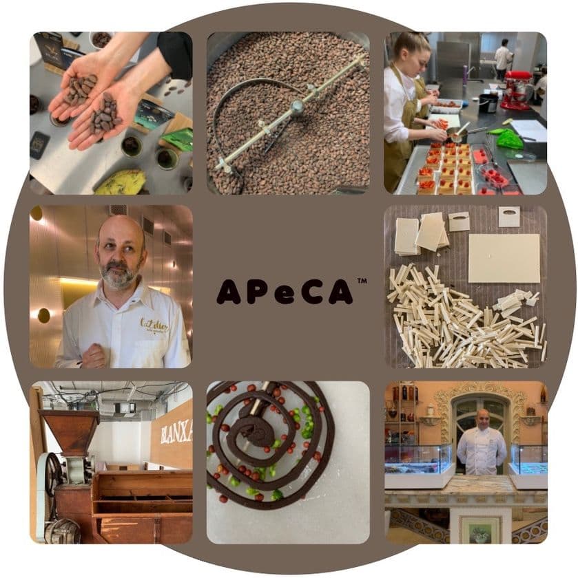 ーART TO EATー
カカオとチョコレートの新たな価値の創造を目指すプロジェクト
　『APeCA(アペカ)』を8月1日から始動