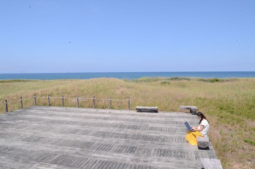 今夏のワーケーション先に最適！
人気避暑地の北海道石狩市「石狩はまかぜ避暑ワーク」事業
　2019年7月後半スタート！