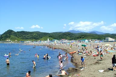 石狩市浜益川下海水浴場