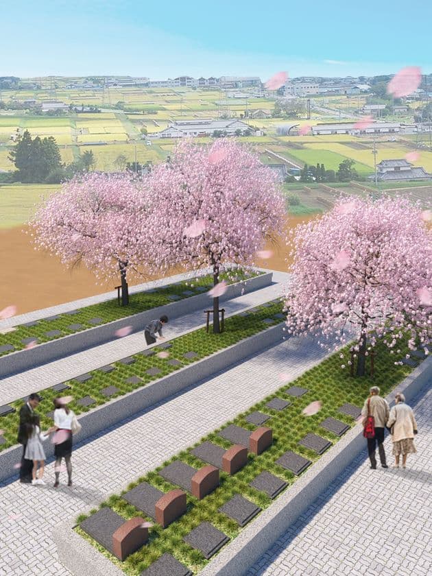 【山梨県南アルプス市「最大！」】
個別に拝める求めやすい価格の
「リーフログ山梨樹木葬霊園」2019年8月31日開園！