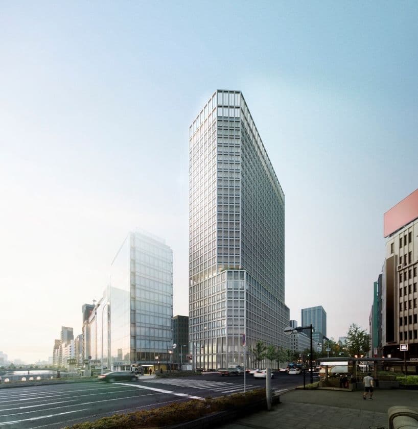 淀屋橋駅直結　高さ約150mのランドマークビル
「淀屋橋駅東地区都市再生事業」について