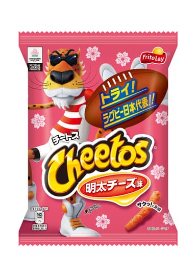 チートス　ラグビー日本代表　明太チーズ味