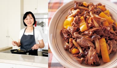 上田淳子さん：【賢い定番/野菜たっぷりポークチャップ】