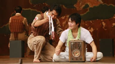 神社での奉納演劇／主役・準主役