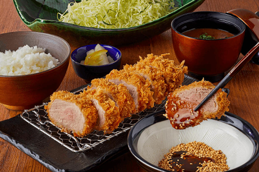 「とんかつ新宿さぼてん」本店リニューアル
本店限定！数量限定！
スペイン産 純血デュロック豚
超希少なヒレ肉のとんかつ御膳が新発売 