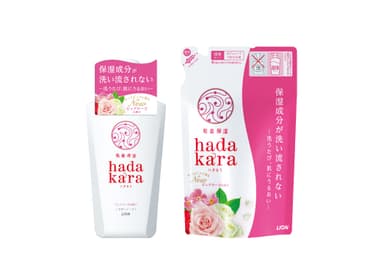 hadakara ボディソープ　ピュアローズの香り