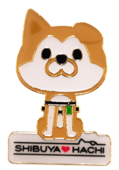 「SHIBUYA・HACHI」グッツ(ピンバッチ)