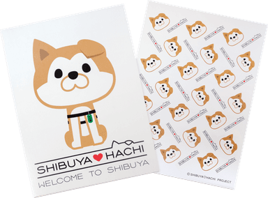 「SHIBUYA・HACHI」グッツ(メモ帳)