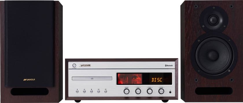 「懐かしいレトロデザインとアナログ音質にこだわる」
SANSUI 真空管ハイブリッドアンプ搭載CDステレオ2機種を発売。