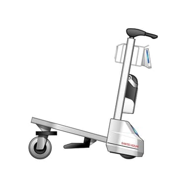 アシスト付手荷物運搬カート(シンテックホズミ)