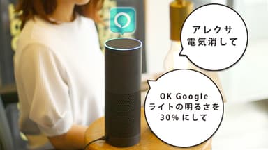 音声操作