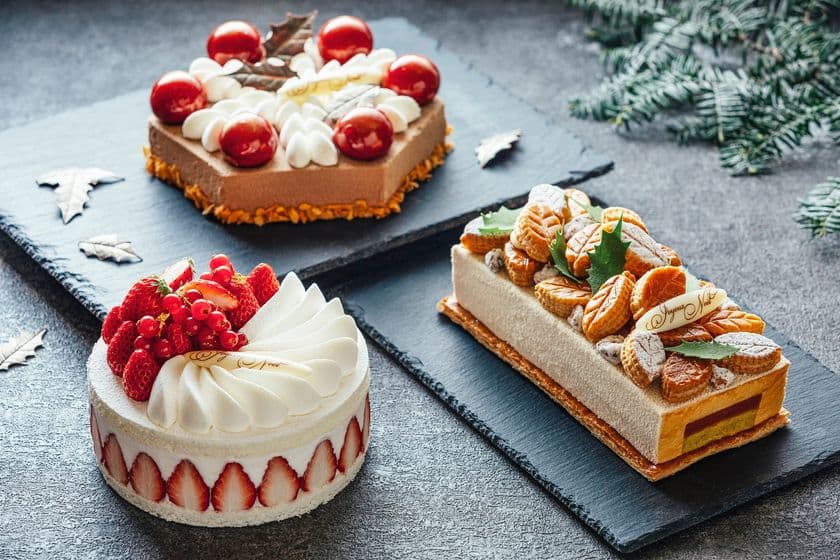 星野リゾート　軽井沢ホテルブレストンコート
「ホテルブレストンコート クリスマスケーキコレクション2019」を販売
恋人・家族・仲間と過ごすクリスマスを彩る3種のケーキ
予約受付期間：2019年11月1日～12月18日