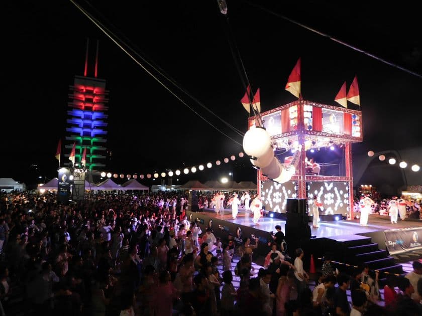 【開催レポート】
EXILE USA氏プロデュースの盆踊りタイムが大盛況！
『Tokyo Big Bon Odori Festival 2019
(東京大盆踊り大会2019)』
駒沢オリンピック公園に31,070人動員