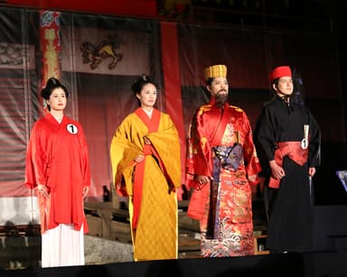 首里城祭国王・王妃公開選出大会