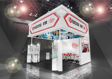 中国国際オプトエレクトロニクス展示会　京セラブース