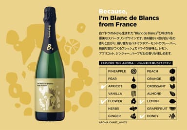 Because&#44;　I’m Blanc de Blancs from France