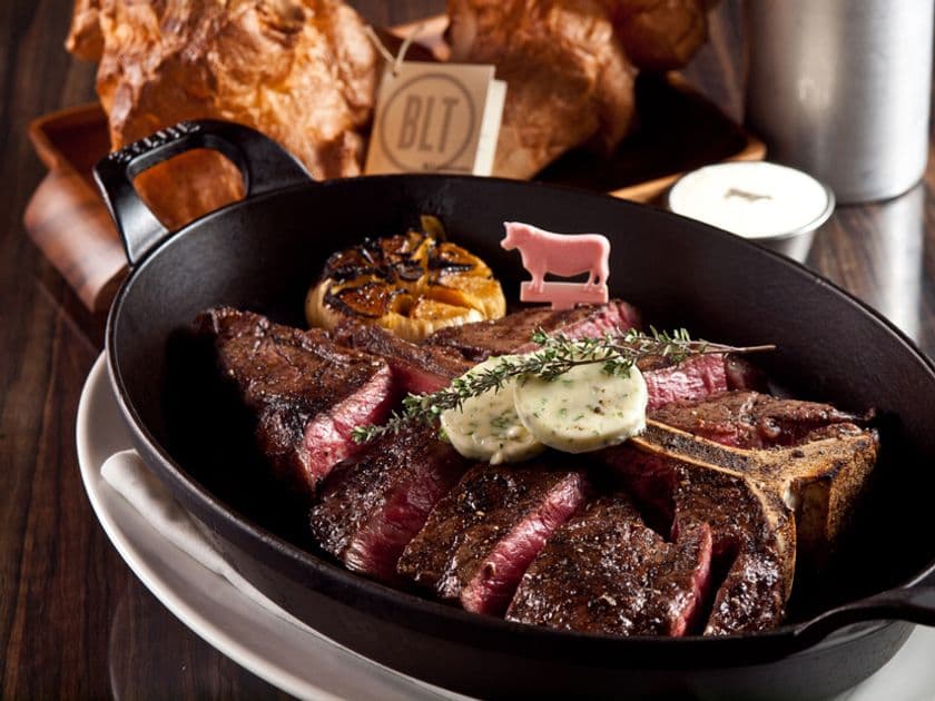 BLT STEAKの5種類のステーキが食べ放題！
一日限りの「日本上陸5周年記念ディナービュッフェ」を
BLT STEAK 六本木店にて9月19日に開催