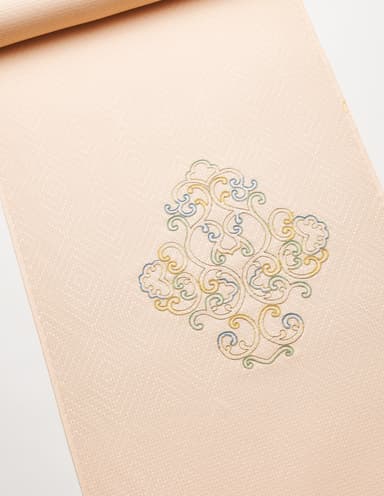 江戸刺繍　名古屋帯
