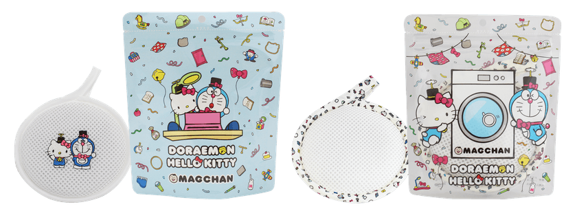ドラえもん×ハローキティが「洗たくマグちゃん」とコラボ