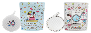 ドラえもん× ハローキティ 洗たくマグちゃん　(C)Fujiko-Pro (C)1976&#44;2019 SANRIO CO.&#44; LTD. APPROVAL No. 603980