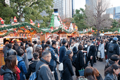 東京クリスマスマーケット 過去の様子