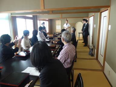 昨年度の昼食の様子
