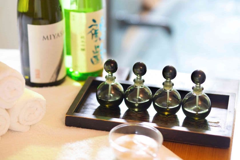 星のや軽井沢
日本酒で心と身体のリフレッシュを目指すウェルネスプログラム
「SAKEヘルスコンシャス滞在」開催
期間：2020年1月10日～3月31日
