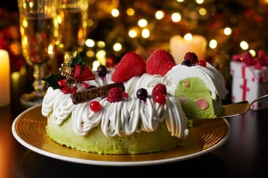いちご抹茶アイスケーキ・プレミアム