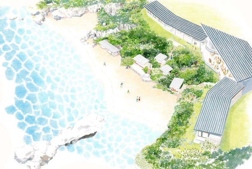 沖縄県・読谷村(よみたんそん)に圧倒的な絶景とスケールを誇る海カフェ
「星野リゾート バンタカフェ」5月20日にオープン