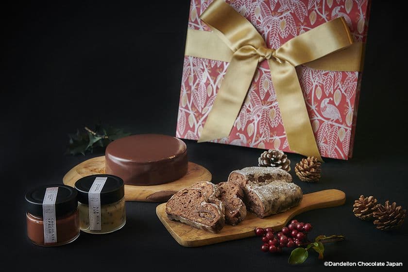 ダンデライオン・チョコレート、
2019年の聖夜を彩るチョコレートケーキやシュトーレンなど
クリスマス限定オリジナルアイテムを11月1日(金)から予約開始