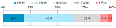 図表6：仕事を行う上での能力・スキルの変化(n＝400)