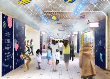 東京キャラクターストリートイルミネーション
