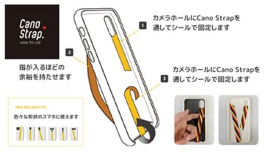 cano strap_how to use